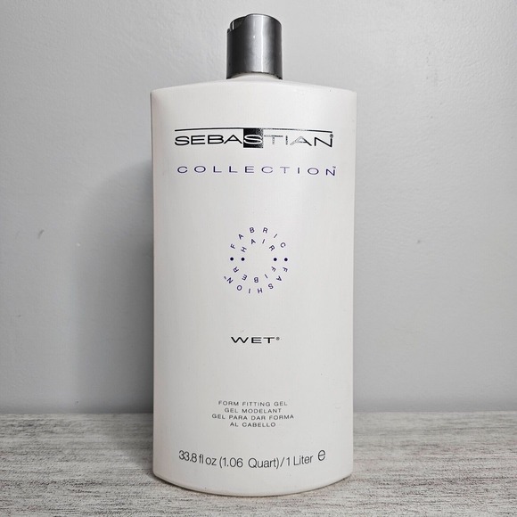 SEBASTIAN COLLECTION Wet Liquid‎ Form Fitting Gel 33.8 fl oz Discontinued NOS